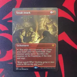 MTG Sneak Attack Double Masters Borderless 345 - Image 2