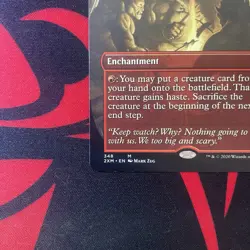 MTG Sneak Attack Double Masters Borderless 345 - Image 5