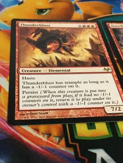 C5457 MAGIC MTG EVENTIDE THUNDERBLUST HATEFLAYER LP RARE - Image 3