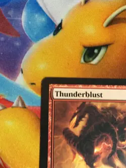 C5457 MAGIC MTG EVENTIDE THUNDERBLUST HATEFLAYER LP RARE - Image 4