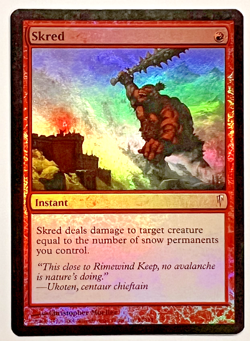 MTG Skred Coldsnap Foil - Image 1