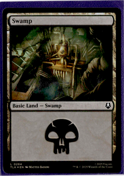 Swamp (Foil) - 0284 - MTG X Avatar The Last Airbender - Image 1