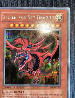 YuGiOh Slifer the Sky Dragon YMA-EN001 - Ani-Manga Promo - Moderately Played - Image 4