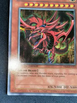 YuGiOh Slifer the Sky Dragon YMA-EN001 - Ani-Manga Promo - Moderately Played - Image 5