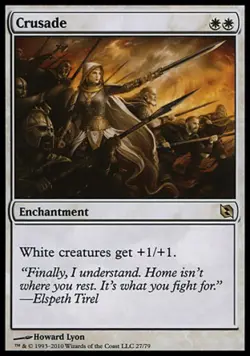 MTG English Crusade NM Normal Duel Decks: Elspeth vs Tezzeret - Image 1
