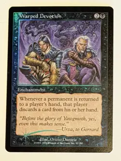 Warped Devotion Planeshift Foil Magic The Gathering MTG Card - Image 1