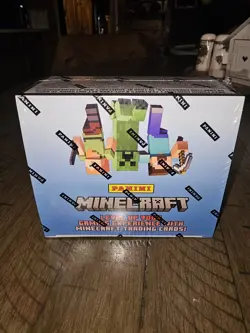 2024 Panini Minecraft Trading Cards Preferred Hobby Box 24 Packs NEW SEALED - Image 2