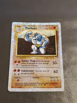 Pokemon TCG Machoke Legendary Collection 51 Reverse Holo Uncommon Card - Image 1