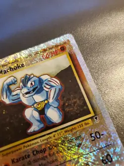 Pokemon TCG Machoke Legendary Collection 51 Reverse Holo Uncommon Card - Image 3