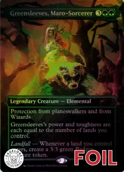 MTG Greensleeves, Maro-Sorcerer | NM Foil | Secret Lair Play-Doh {SLD} - Image 1