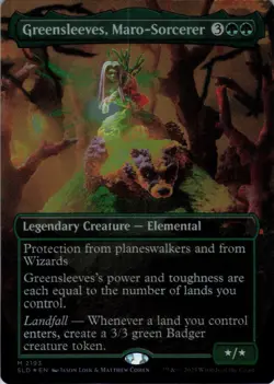 MTG Greensleeves, Maro-Sorcerer | NM Foil | Secret Lair Play-Doh {SLD} - Image 2