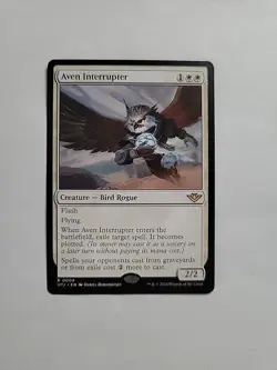 MTG - Aven Interrupter Outlaws of Thunder Junction Regular Rare #0004 - Image 1