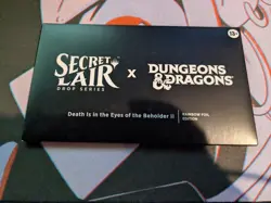 MTG Secret Lair: D&D: Death Is in the Eyes of the Beholder II - Rainbow Foil - Image 1