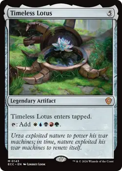 Timeless Lotus [Lorwyn Eclipsed Commander] Near Mint - Image 1