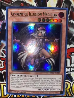 Yugioh! Apprentice Illusion Magician RA04-EN023 1st Edition - Image 1