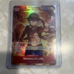 Monkey.D.Luffy ST10-006 One Piece Promo Super Rare Foil 11000 Power - Image 1