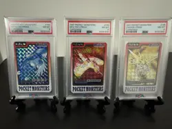 Carddass Prism Lot Of 14 Graded Cards Alakazam Dragonite Moltres Articuno Zapdos - Image 4