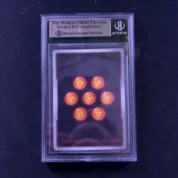 Vegeta FP-007 Gold Dragon Ball Fusion World Card Tournament Promo BGS 9.5 - Image 2