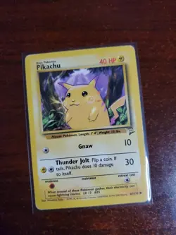 Pikachu 87/130 - Base Set 2 - WoTC Pokemon Card - - Image 1