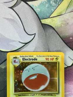 Pokemon TCG NM Electrode 2/64 Holo Rare Card Jungle Set Error Card Misprint - Image 3