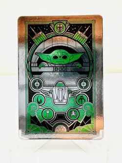 Bandai Disney 100 Wonder Card Collection Star Wars The Mandalorian Baby Grogu - Image 1