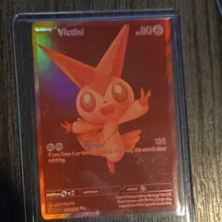 Pokemon Victini Sv: Black Bolt Holo Rare 171/086 Basic 80 HP 120 Attack Card - Image 1