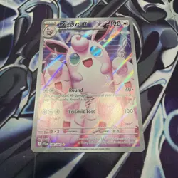 Wigglytuff 105/094 Holo Illustration Rare Phantasmal Flames Pokemon Card - Image 1