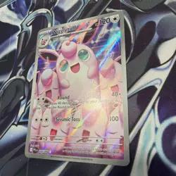 Wigglytuff 105/094 Holo Illustration Rare Phantasmal Flames Pokemon Card - Image 3