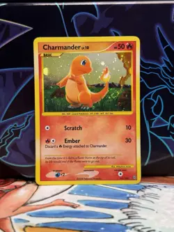 Charmander 101/100 Stormfront Holo LP/NM Secret Rare Pokemon Card - Image 1