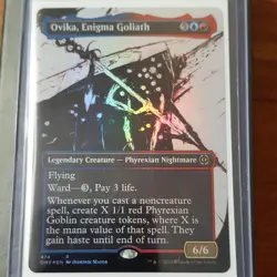 Magic: The Gathering Ovika Enigma Goliath (Showcase) (Step-and-Compleat foil) - Image 1
