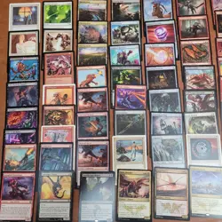 White Black Red ***DRAKES DRAGONS*** Tribal Custom COMMANDER MAGIC DECK MTG Fun - Image 3