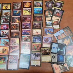 Blue Black Red ***DRAKES DRAGONS*** Tribal Custom COMMANDER MAGIC DECK MTG Fun - Image 2