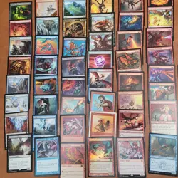 Blue Black Red ***DRAKES DRAGONS*** Tribal Custom COMMANDER MAGIC DECK MTG Fun - Image 3