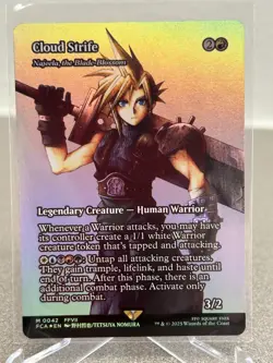 Cloud Strife - Najeela, the Blade-Blossom (Showcase) Final Fantasy FOIL #0042 - Image 4