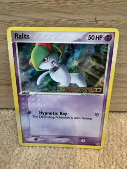 Pokemon TCG Ralts EX Emerald Holo Card 61/106 Common - MP - Image 1
