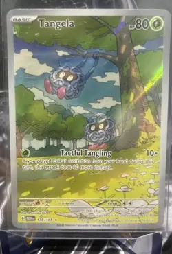 Pokemon Tangela Illustration Rare Holo 178/165 Scarlet & Violet 151 English - Image 1