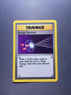 Pokemon TCG - Energy Retrieval - Base Set Unlimited - 81/102 Wizards 1999-2000 - Image 3