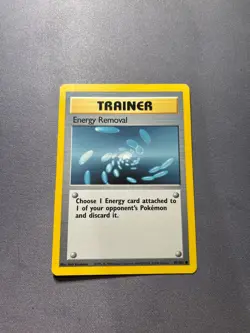 Pokemon TCG - Energy Removal - Base Set Unlimited - 119/130 Wizards 1999-2000 - Image 1