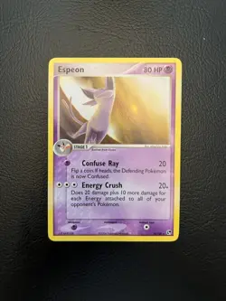 Pokemon TCG - Espeon 16/100 Non-Holo Rare - EX Sandstorm NM - Image 1