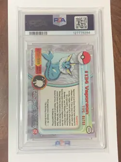 2000 Topps Chrome Pokemon Series 2 #134 Vaporeon PSA 10 ***GEM MINT*** - Image 2