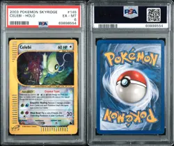 Pokemon - 145/144 Celebi Holo - Crystal Secret Rare Skyridge - PSA 6 - Image 3