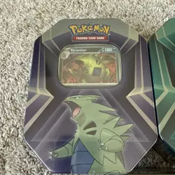 (3) Pokemon TCG: Triple Whammy Tins Lot Of 3 New Factory Sealed (6"×4.5"×2") - Image 2