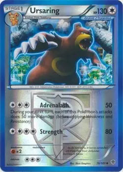Pokemon - Usaring - 76/101 - Reverse Holo - Plasma Blast - NM/M - Image 1