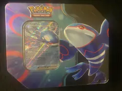 Pokemon —Azure Legends Tin Kyogre ex Promo Booster Box— Sealed - Image 1