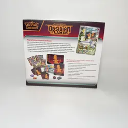 Pokemon 2023 Scarlet & Violet Obsidian Flames Elite Trainer Box Sealed - Image 2