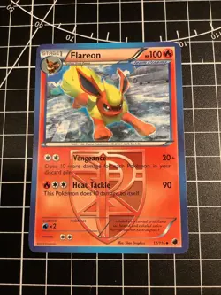 Pokemon Flareon 12/116 Uncommon Plasma Freeze - Image 1