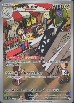 Pokemon TCG - Archaludon - 155/142 - SV07: Stellar Crown (SCR) (5) - Image 1