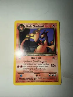 Dark Charizard 21/82 Non Holo Team Rocket Pokemon - Image 1