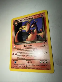 Dark Charizard 21/82 Non Holo Team Rocket Pokemon - Image 2