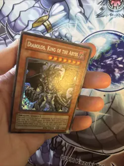 Yugioh Card - Diabolos, King Of The Abyss Secret Rare FOTB-EN061 1st Ed MP (WNU) - Image 4